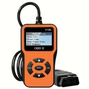 OBD2 Car Scanner – Engine Fault Code Reader & Diagnostic Tool Orange