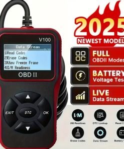 Alternative view of OBD2 Car Scanner – Engine Fault Code Reader & Diagnostic Tool Orange