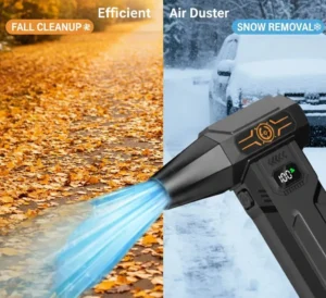 Multiuse TurboJet Blower | Insane Power for Snow, Leaves & Dust (Black)