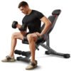 Heavy-Duty Foldable Weight Bench | 660lbs Capacity | 10-Level Adjustable